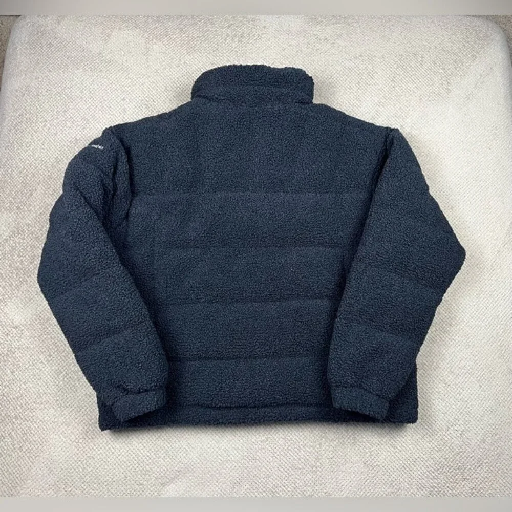 Columbia Ruby Falls Women’s Size M Black Sherpa Down Puffer Winter Jacket NWT - Picture 4 of 12